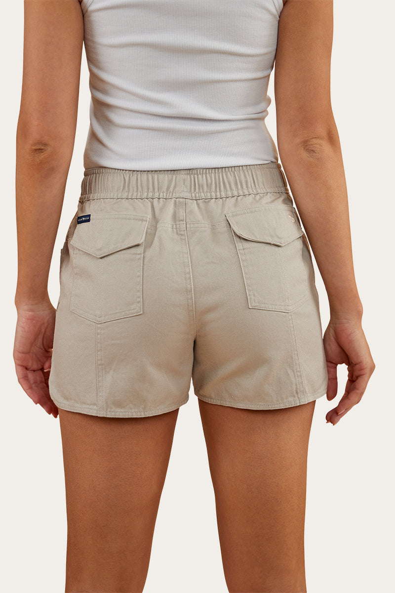 Tabitha Womens Rugger Short - Beige