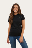 Reeves Womens Classic Fit T-Shirt - Black