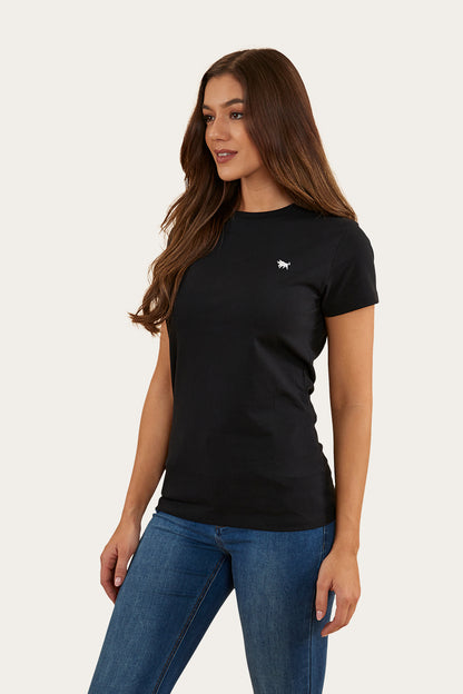 Reeves Womens Classic Fit T-Shirt - Black