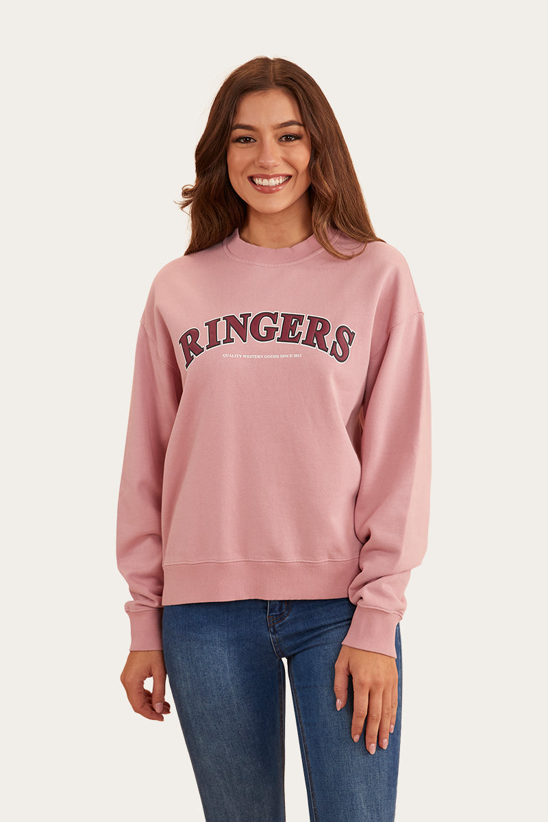 Varsity Womens Crew - Rosey Pink