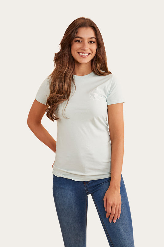 Signature Bull Womens Classic Fit T-Shirt - Skylight