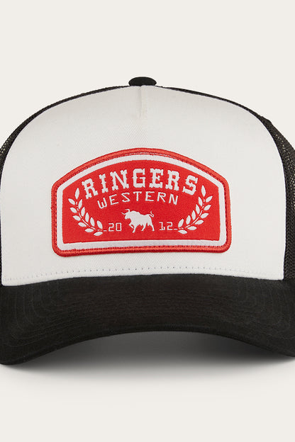 Wheatbelt Trucker Cap - White/Red