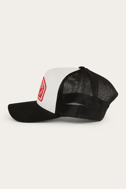 Wheatbelt Trucker Cap - White/Red