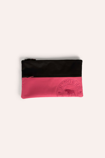 Spencer Pencil Case - Black/Melon