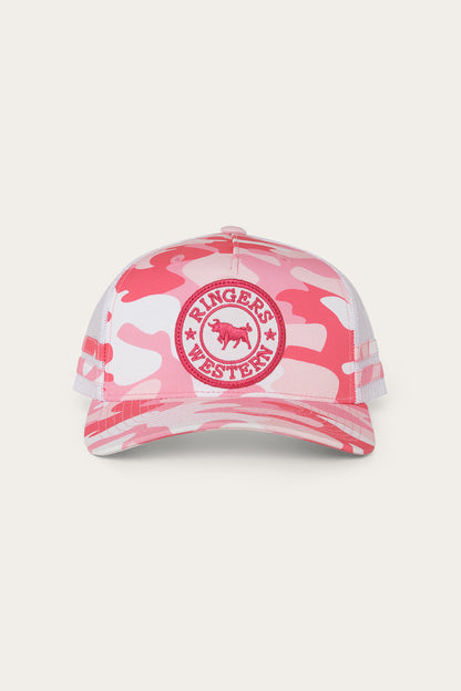 McCoy Kids Trucker Cap - Pink Camo