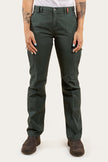 Zeehan Womens Ripstop Work Pants - Forest Green