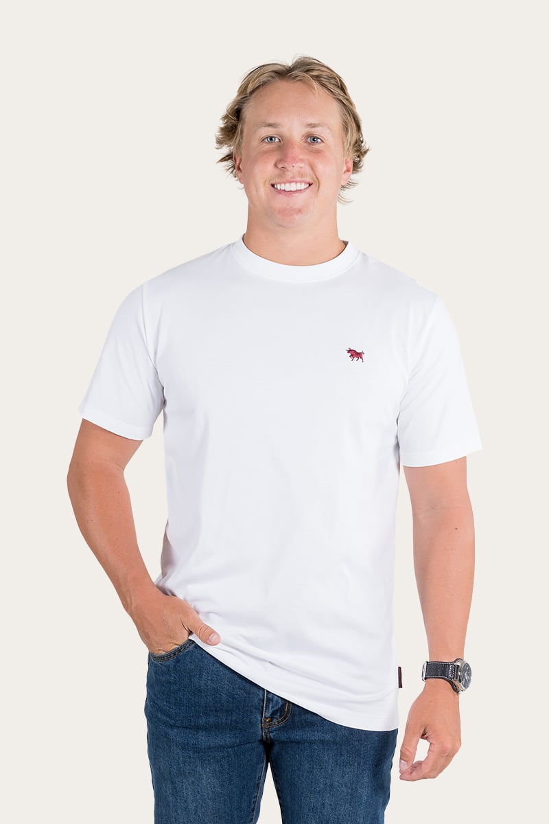 Jarrahdale Mens Classic Fit T-Shirt - White