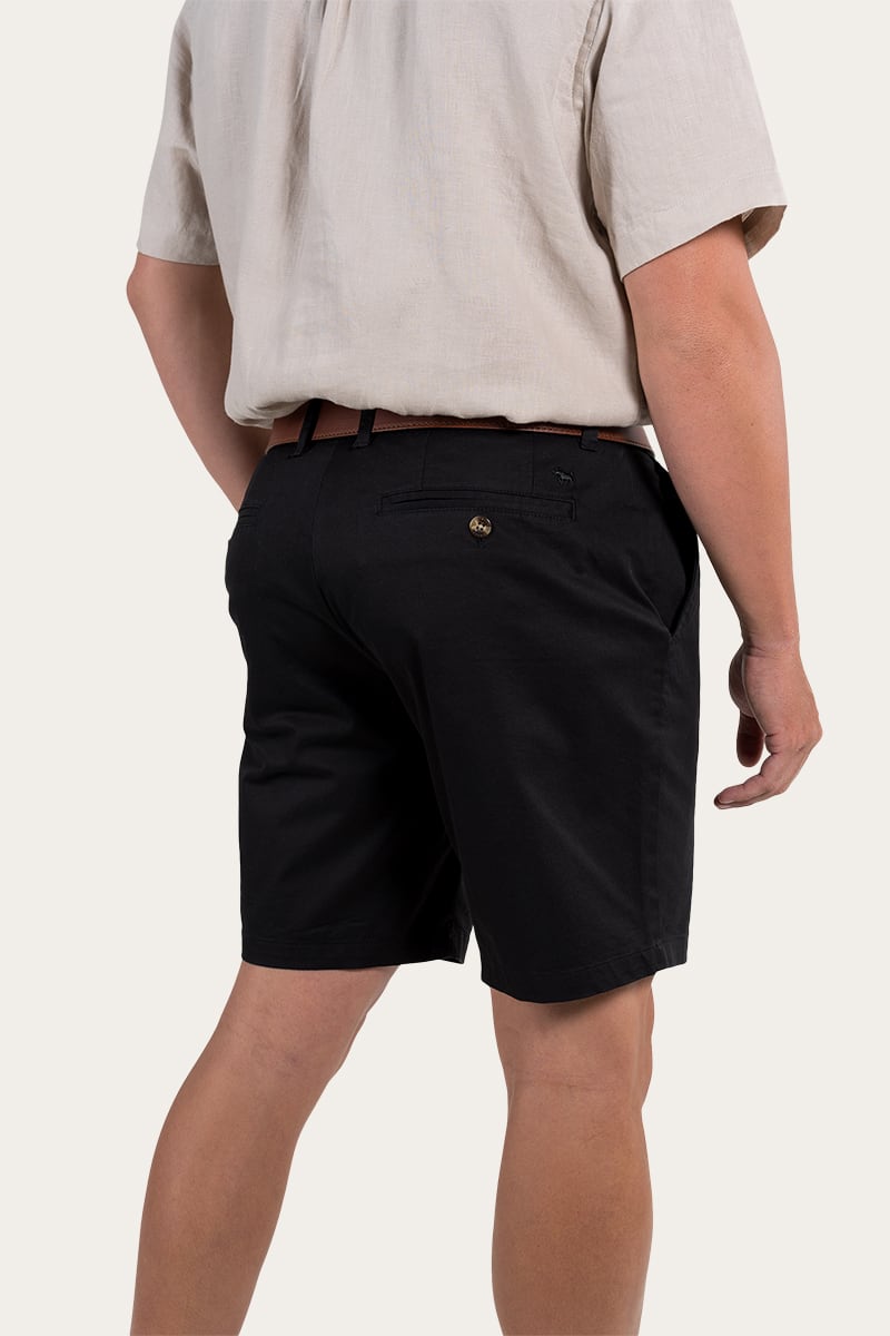 Bingara Mens Chino Short - Black