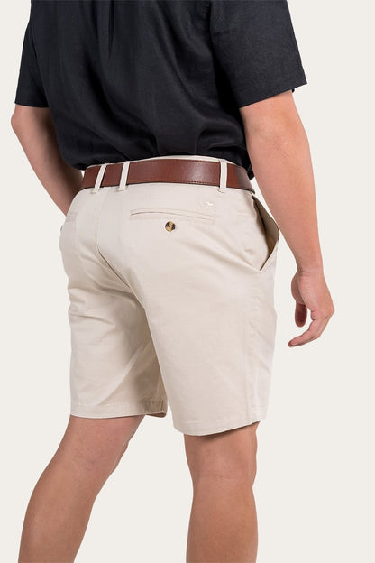 Bingara Mens Chino Short - Bone