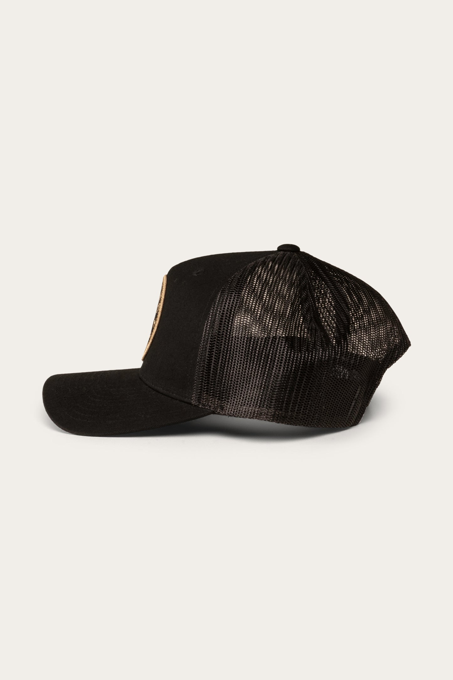 Signature Bull Kids Trucker Cap - Black/Gold