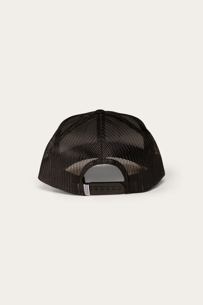 Signature Bull Kids Trucker Cap - Black/Gold