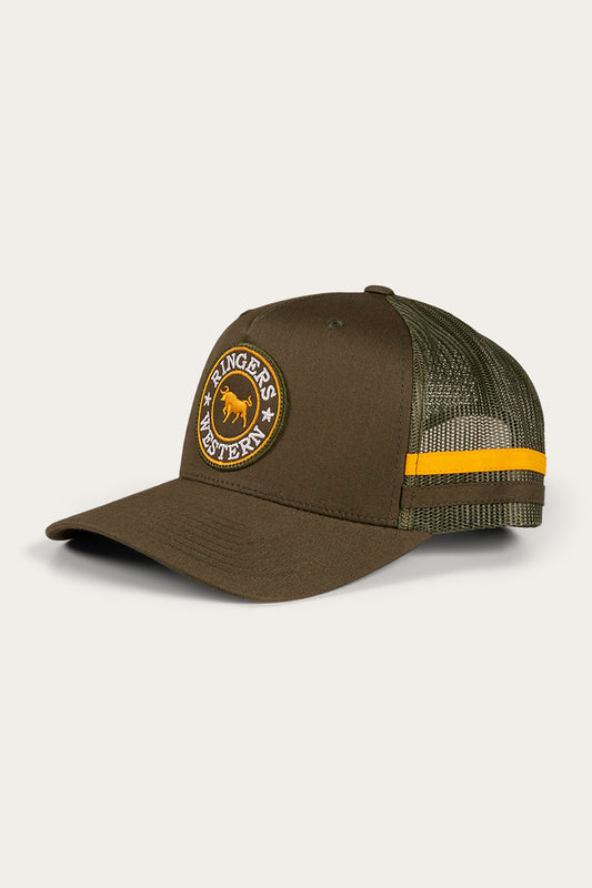 McCoy Trucker Cap - Army/Orange