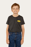 Servo Kids Classic Fit T-Shirt - Charcoal