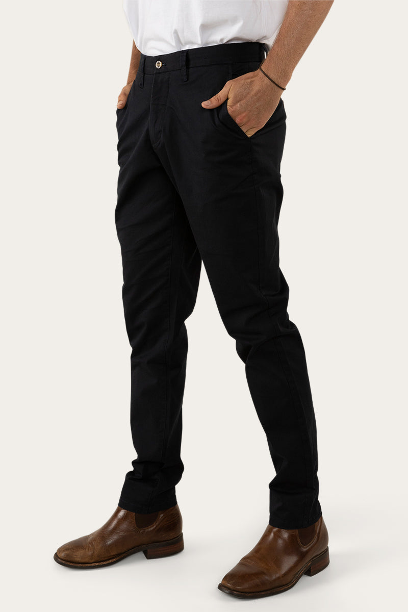 Parsons Mens Slim Fit Chino Pant - Dark Navy