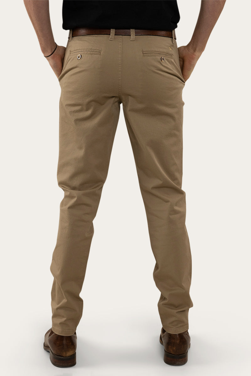 Parsons Mens Slim Fit Chino Pant - Clay