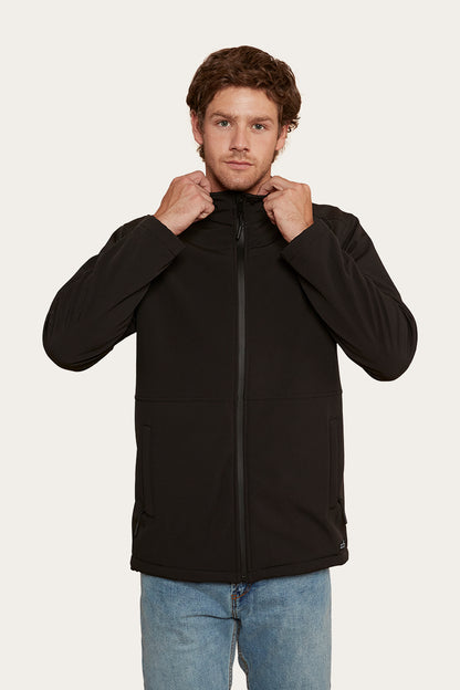 Roberts Mens Windbreaker - Black