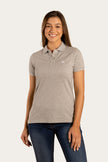 Essential Womens Polo - Grey Marle