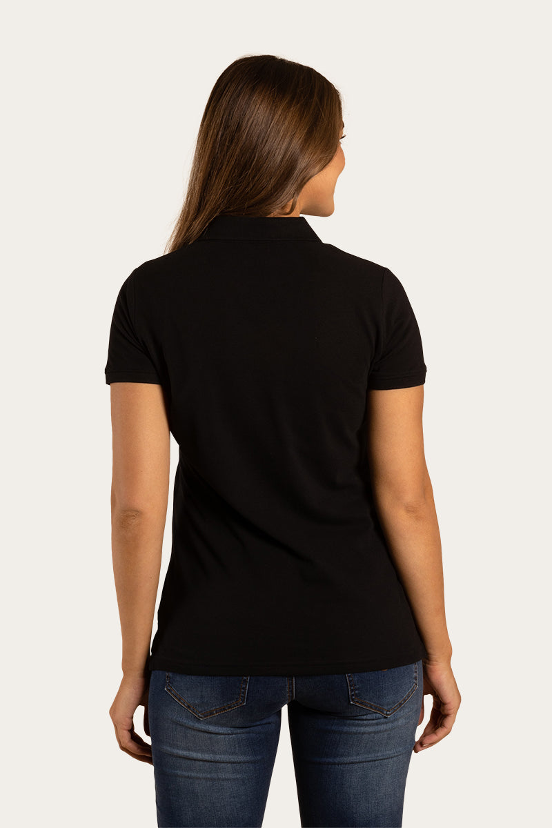 Essential Womens Polo - Black