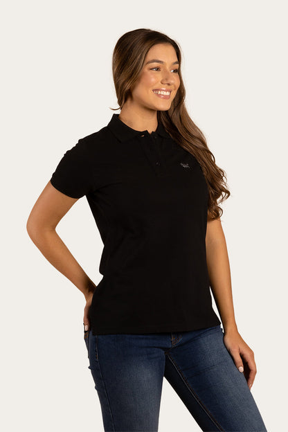 Essential Womens Polo - Black