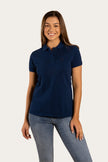 Essential Womens Polo - Navy