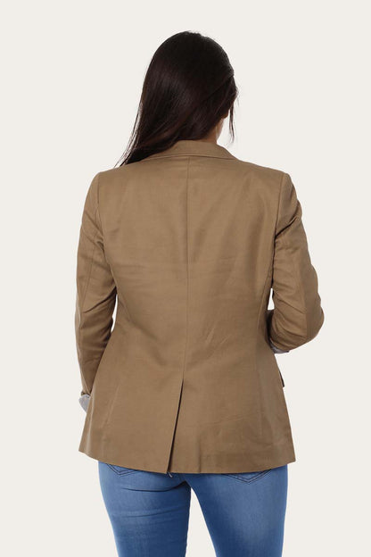 Amelia Womens Blazer - Clay