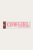 Cowgirl Die Cut Sticker - Melon