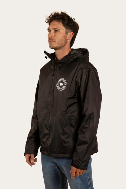 Signature Bull Mens Spray Jacket - Black