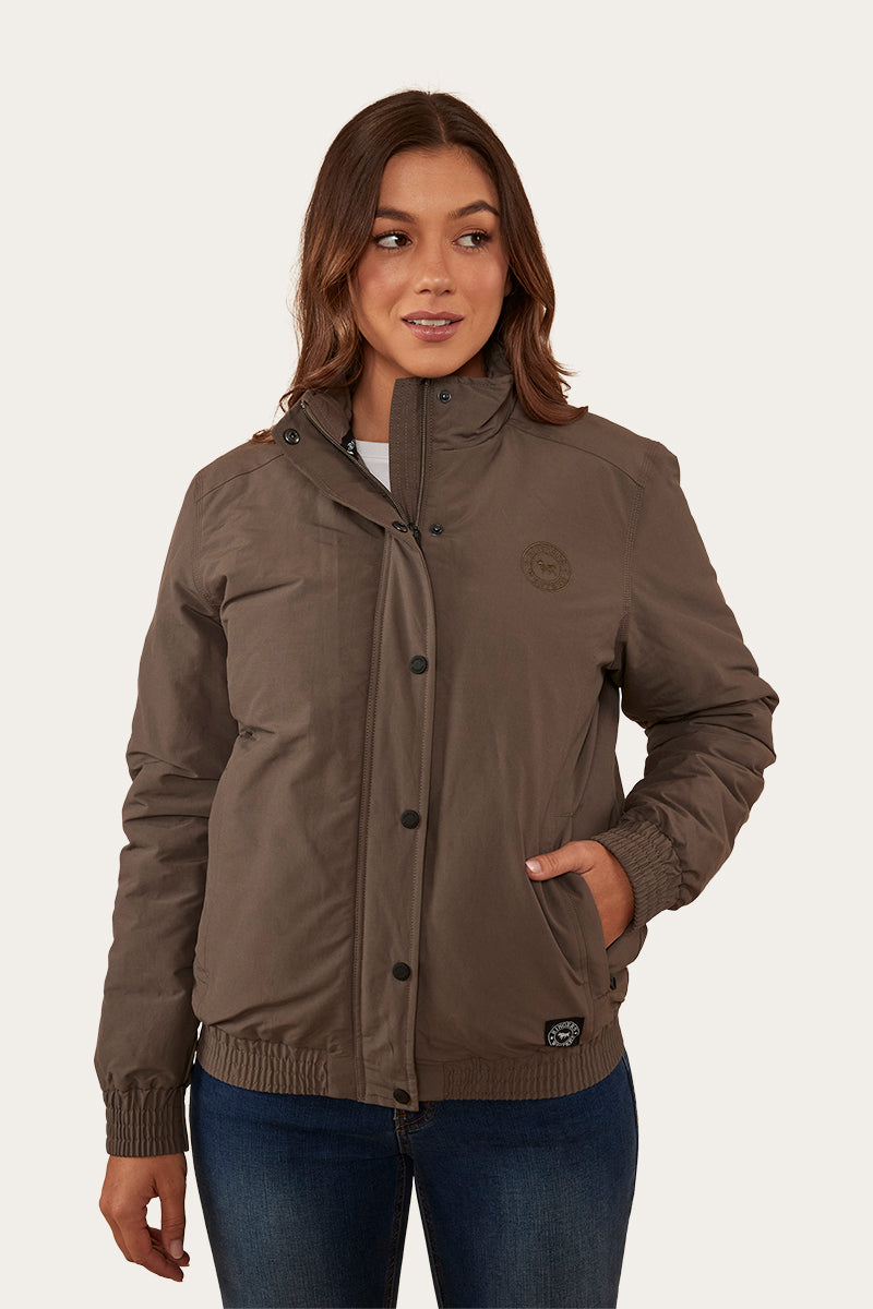 Tesbury Womens Jacket - Brown/Military