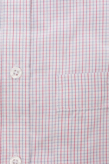 Territory Womens Check Dress Shirt - Red/Blue