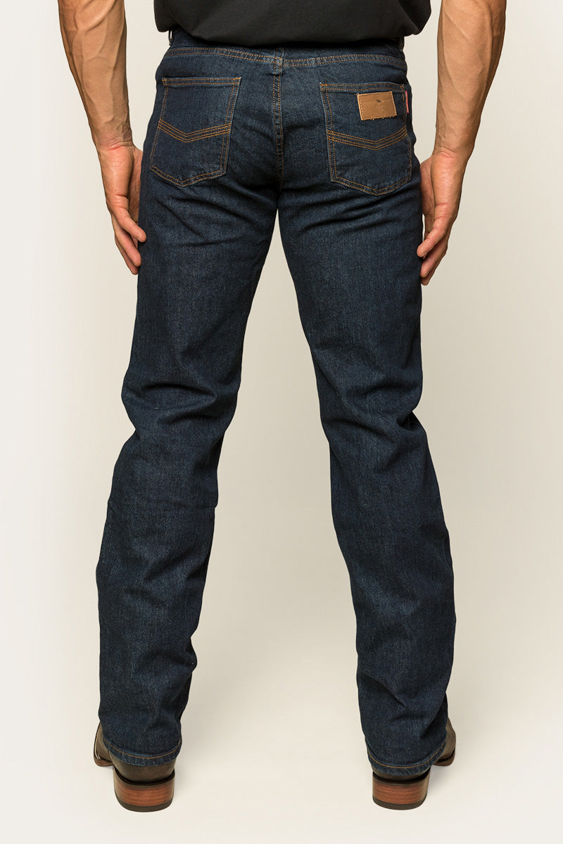 Sturt Mens Relaxed Leg Jeans - Dark Blue